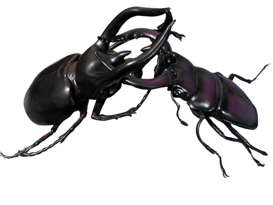 Amazon.co.jp: リアルフィギュア MEGA 昆虫 クワガタ カブトムシ